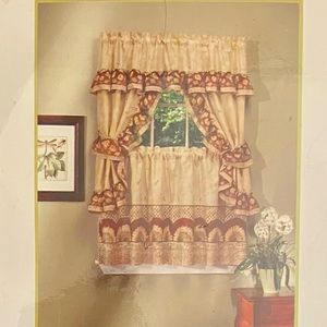Sunflower Kitchen Curtains